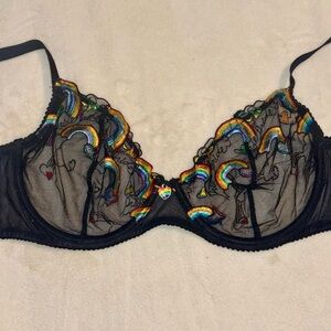 Savage X Fenty Pride Bra Mesh Unlined Underwire Sexy